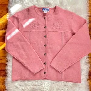 Vintage wool cardigan